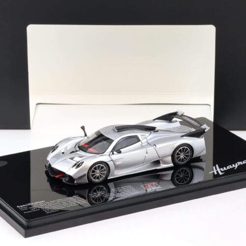 1:43 LCD Models Pagani Huayra R 2021 silver metallic LCD43017-SI