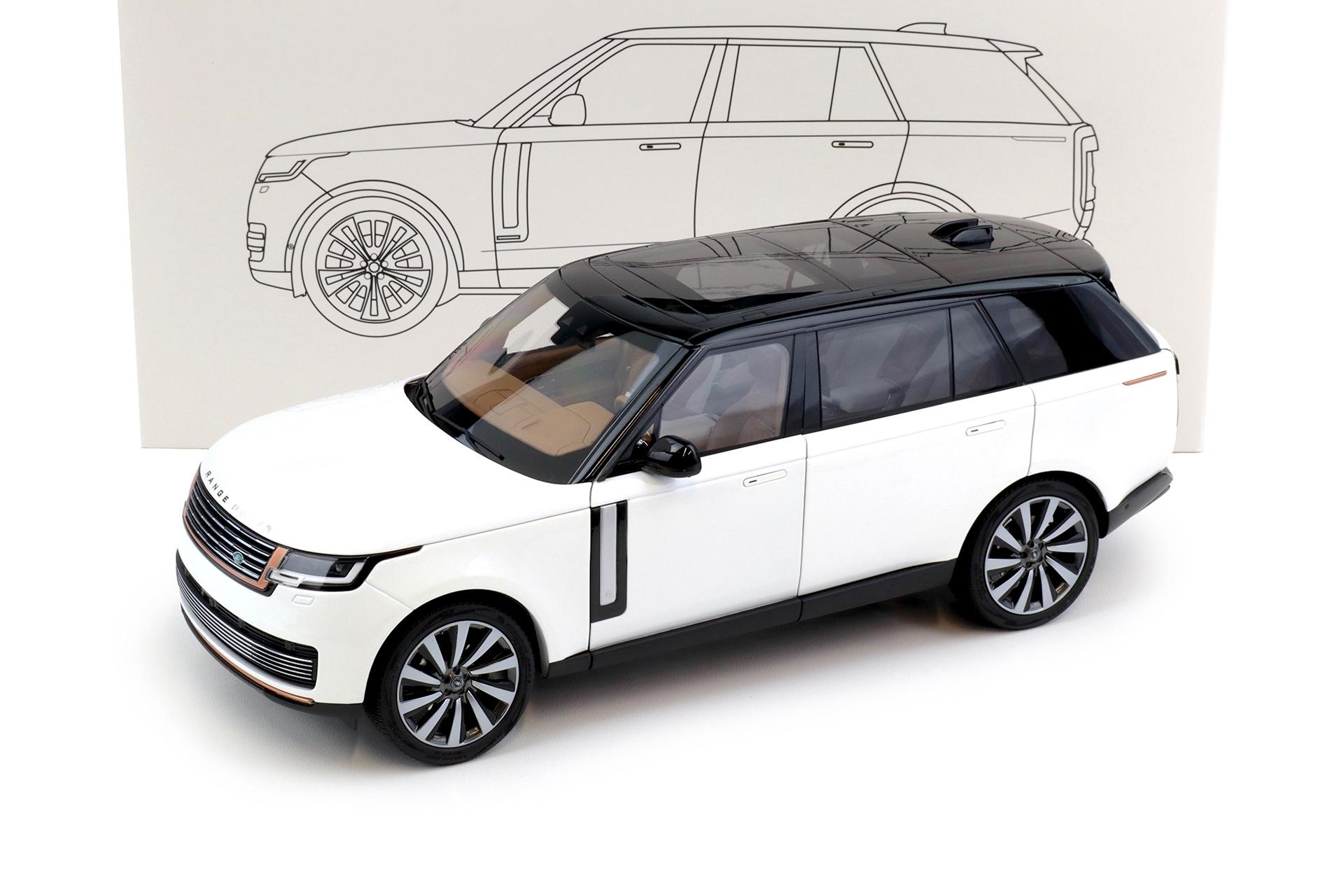 1:18 LCD Models Land Rover Range Rover SV SERENITY white/ black roof 2022 LCD18017-BW