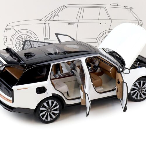 1:18 LCD Models Land Rover Range Rover SV SERENITY white/ black roof 2022 LCD18017-BW