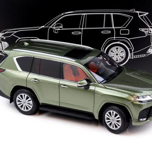 1:18 LCD Models Lexus LX600 SUV 2024 Nori green metallic LCD18021-NG