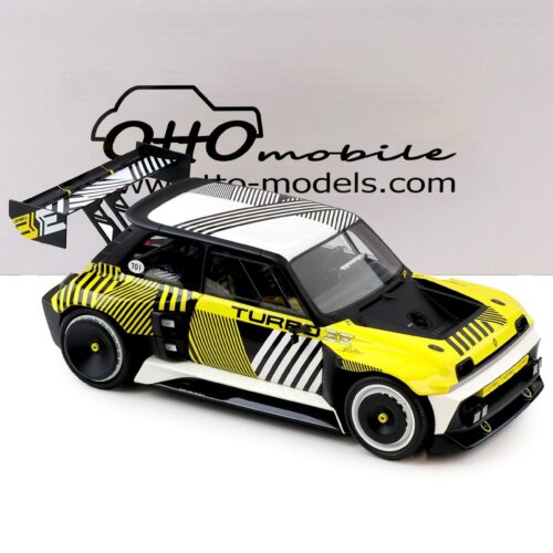 1:18 OTTO mobile OT1171 Renault 5 Turbo 3E E-Tech RMC Look 2024 yellow/ black