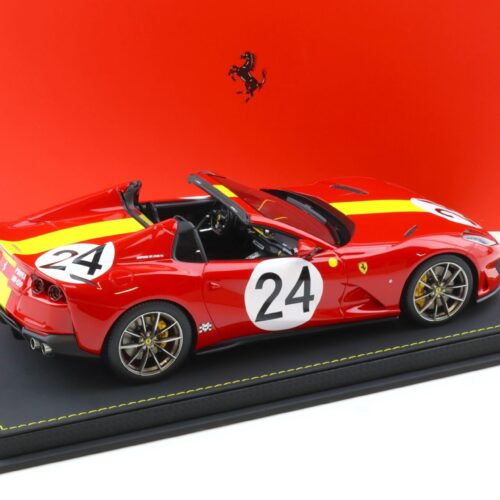 1:18 BBR Ferrari 812 GTS 2019 Inspired by F330 P4 red/ yellow #24 - Limited 68 pcs.