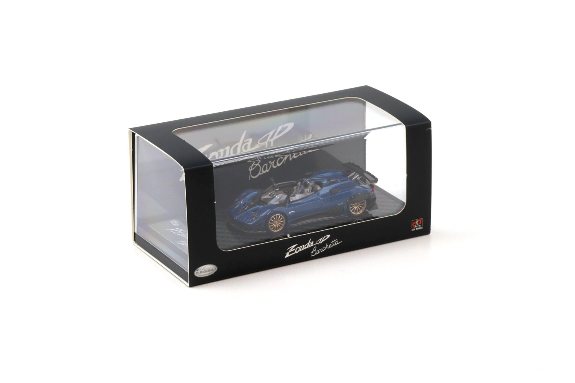 1:64 LCD Models Pagani Zonda HP Barchetta Carbon blue LCD64018-CBU