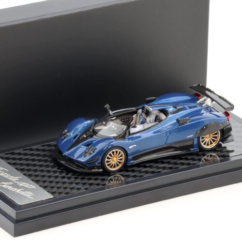 1:64 LCD Models Pagani Zonda HP Barchetta Carbon blue LCD64018-CBU