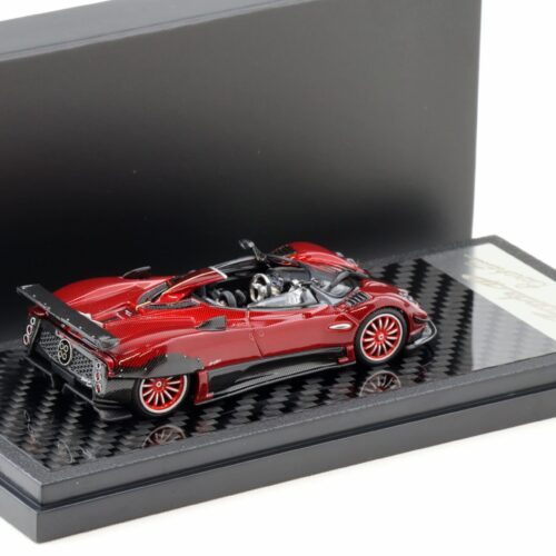 1:64 LCD Models Pagani Zonda HP Barchetta Carbon red LCD64018-CR