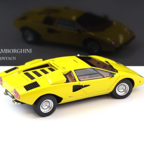 1:18 Kyosho Lamborghini Countach LP 400 Coupe yellow KS08321YT