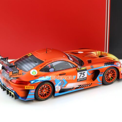1:18 IXO Mercedes AMG GT3 EVO Winner 12h Bathurst 2022 #75 SunEnergy