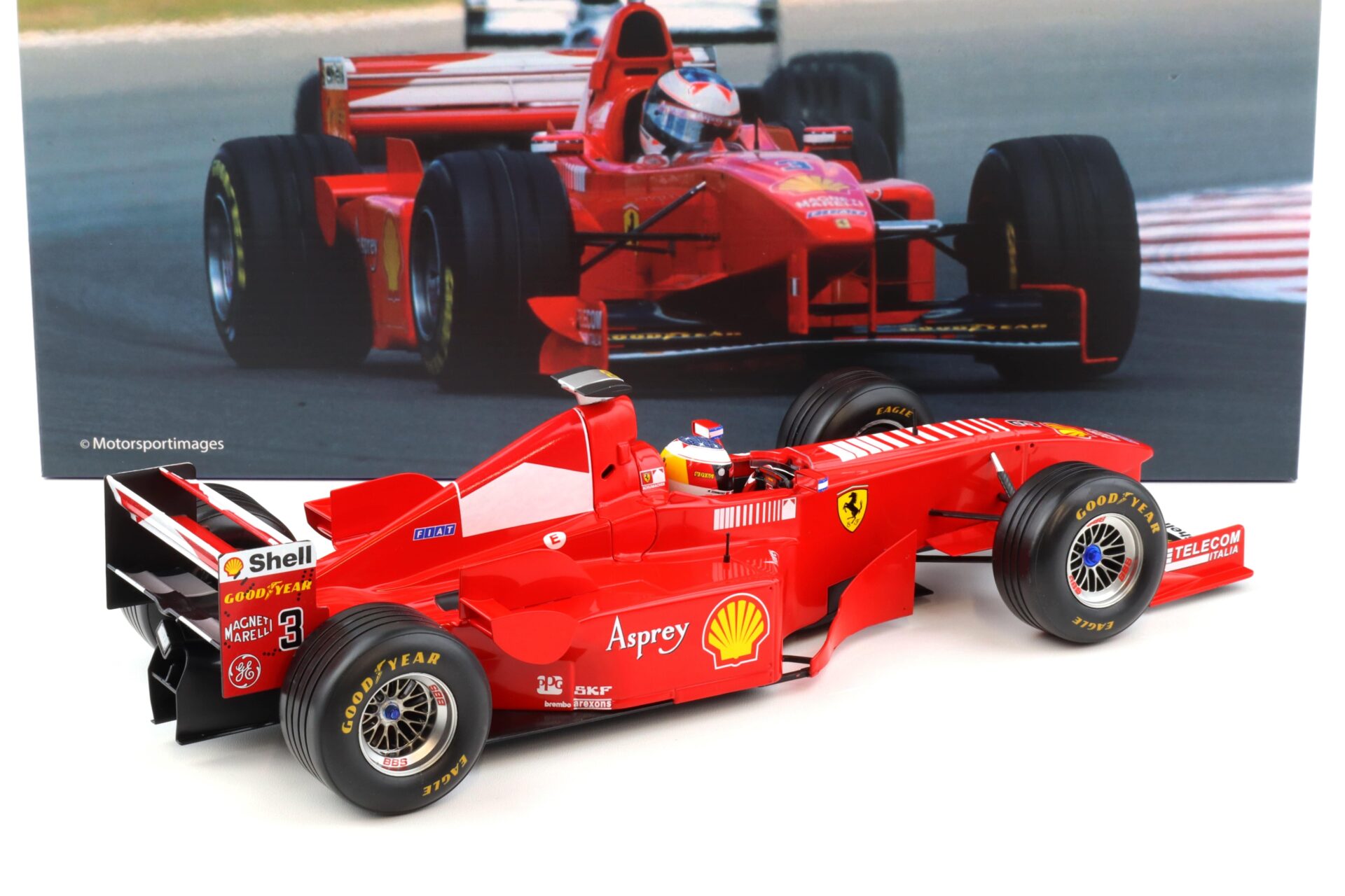 1:12 WERK83 F1 Ferrari F300 Winner F1 French GP Magny Cours #3 M.Schumacher
