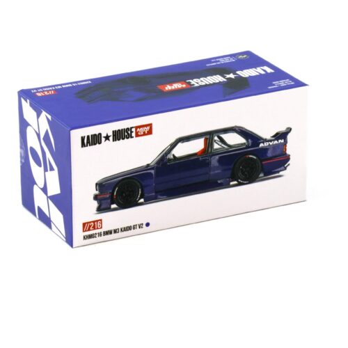 1:64 TSM Mini GT Kaido House BMW M3 E30 Kaido GT V2 Midnight purple 1989