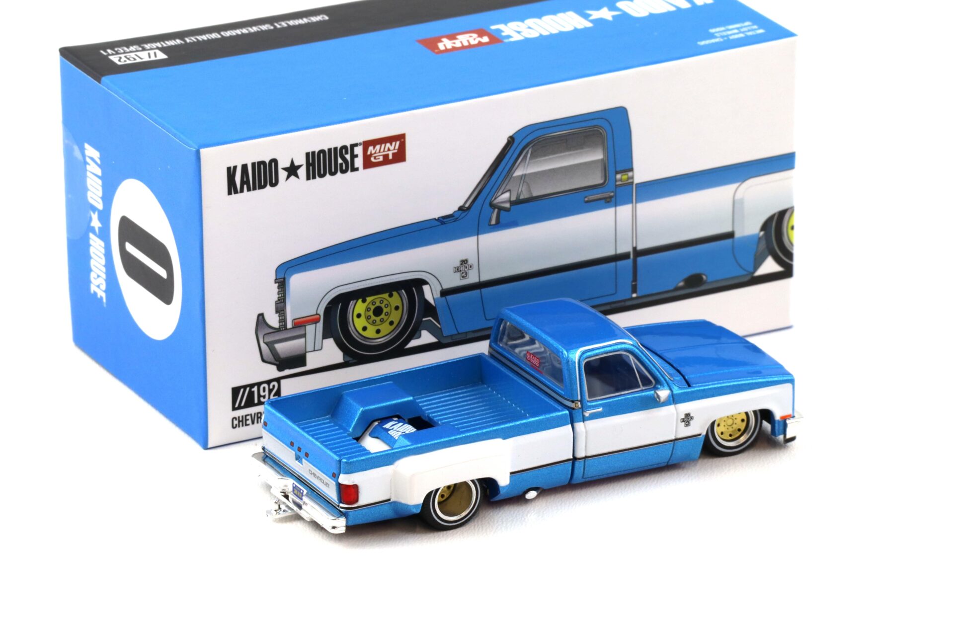 1:64 TSM Mini GT Kaido House Chevrolet Silverado Dually Vintage Spec V1