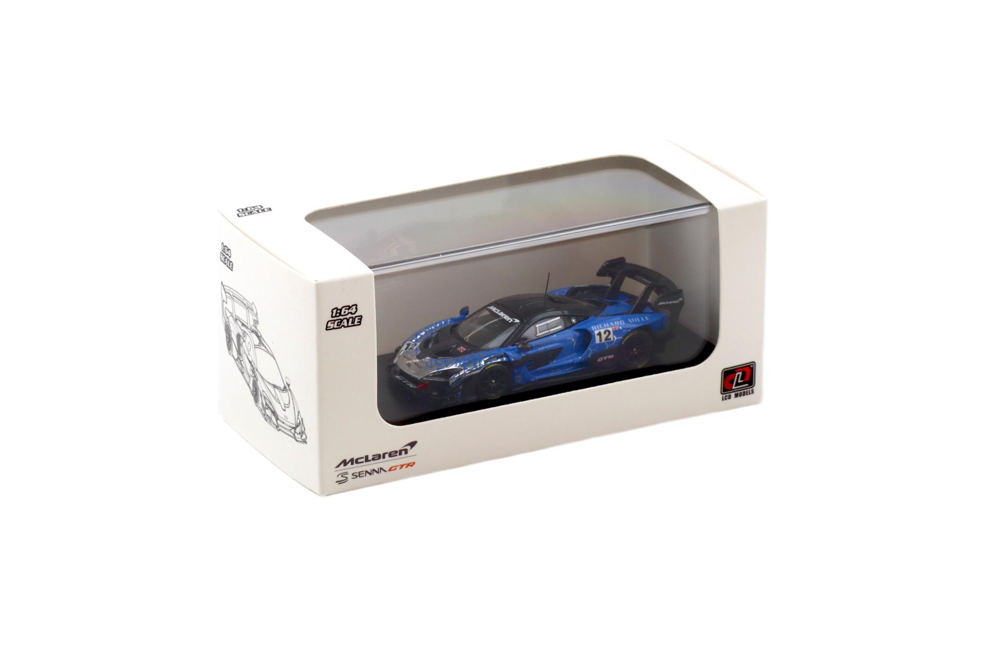 1:64 LCD Models McLaren Senna GTR 2021 Electroplating blue #12 - LCD64024-BU