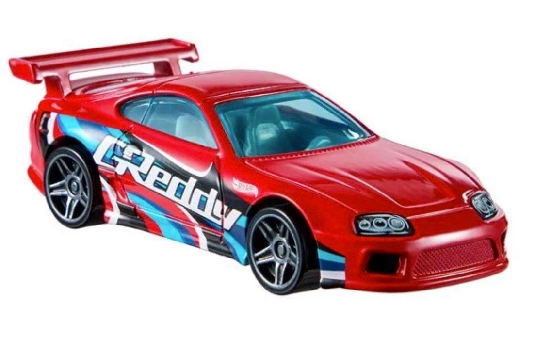 1:43 Hot Wheels XL 2026 JKL10 Toyota Supra Coupe GReddy red