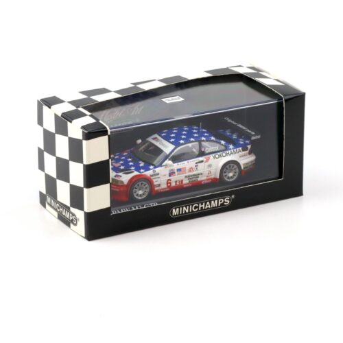 1:43 Minichamps BMW M3 E46 GTR ALMS Petit Le Mans 2001 GT Class