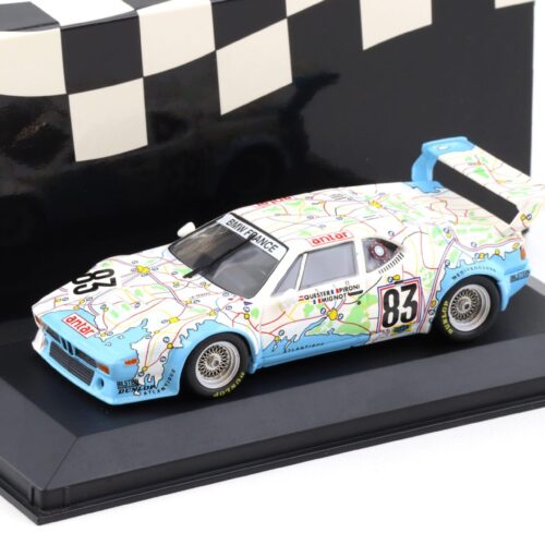 1:43 Minichamps BMW M1 ProCar Le Mans 1980 Pironi/ Quester/ Mignot #83