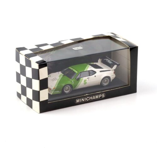 1:43 Minichamps BMW M1 ProCar Workscar N.Piquet #5 white/ green