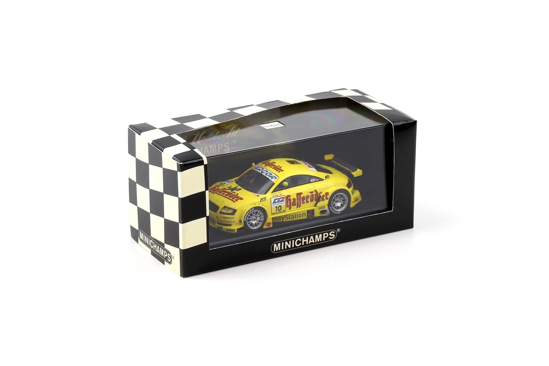 1:43 Minichamps Audi TT-R DTM 2000 Team Abt Ch.Abt #10 Hasseröder