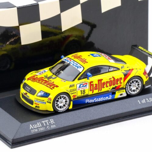 1:43 Minichamps Audi TT-R DTM 2001 Team Abt Sportsline C.Abt #18 Hasseröder