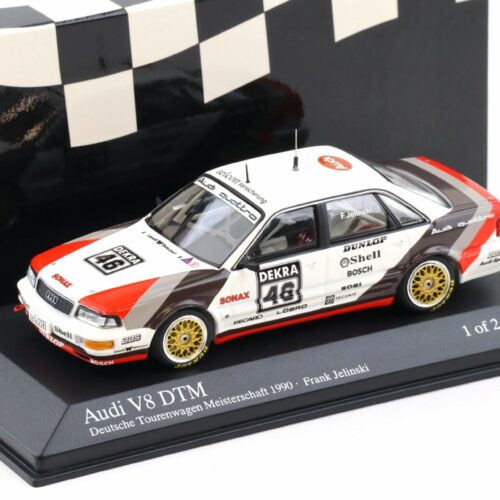 1:43 Minichamps Audi V8 DTM 1990 Frank Jelenski #46