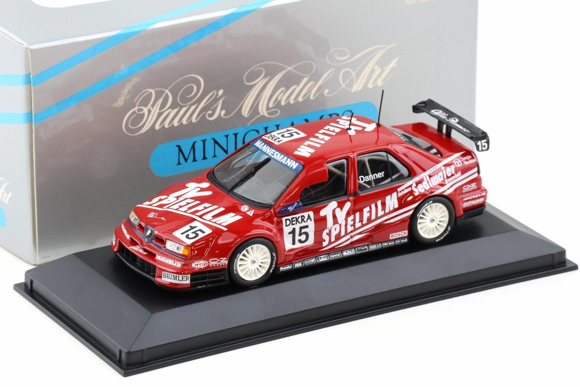 1:43 Minichamps Alfa Romeo 155 V6 TI DTM 1996 Team Alfa Corse Ch.Danner #15