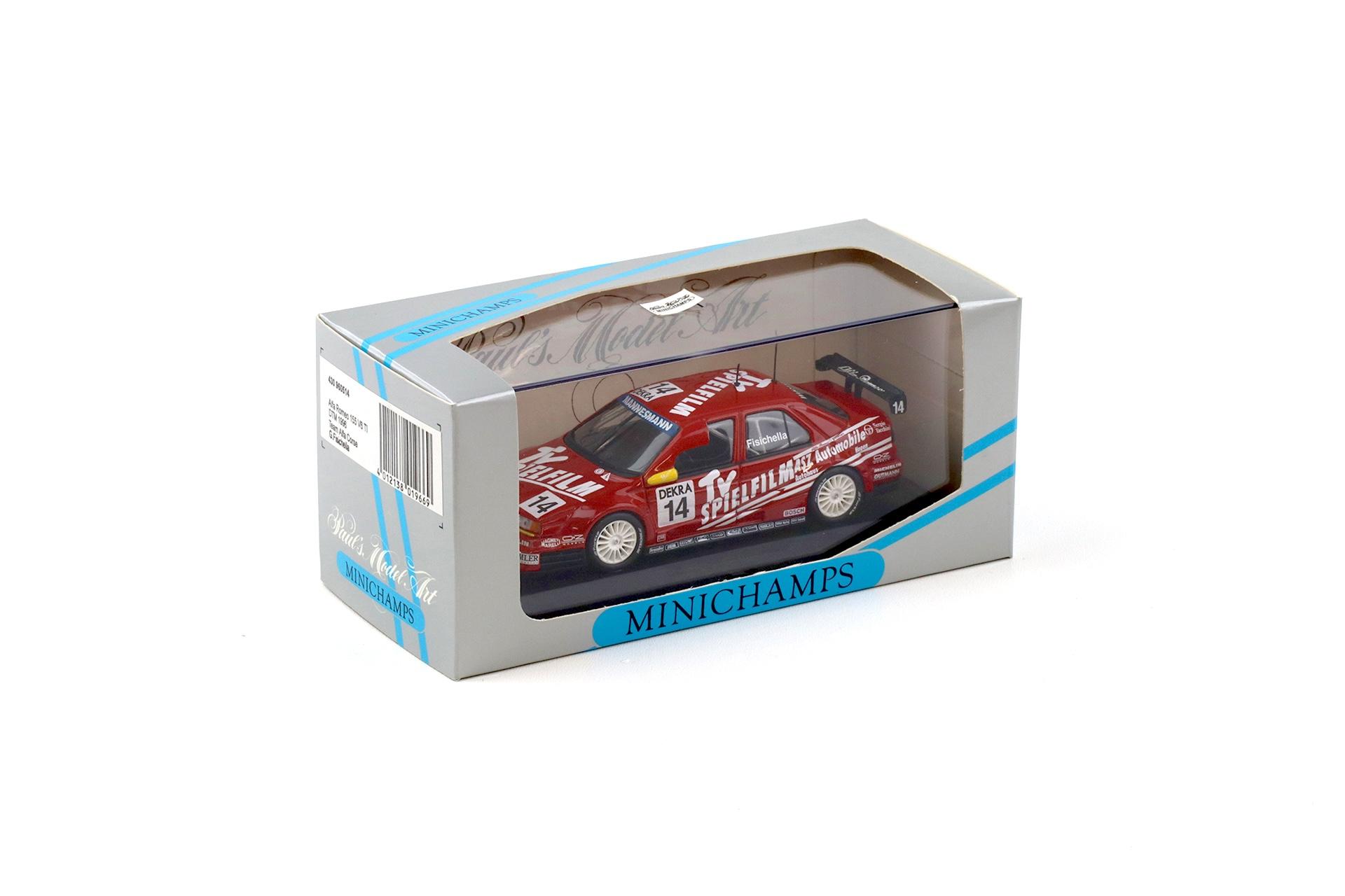 1:43 Minichamps Alfa Romeo 155 V6 TI DTM 1996 Team Alfa Corse G.Fisichella #14