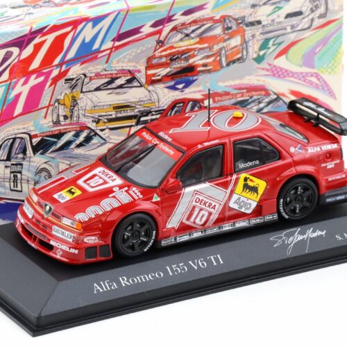 1:43 Minichamps Alfa Romeo 155 V6 TI DTM 1994 Team Alfa Corse #10 Modena