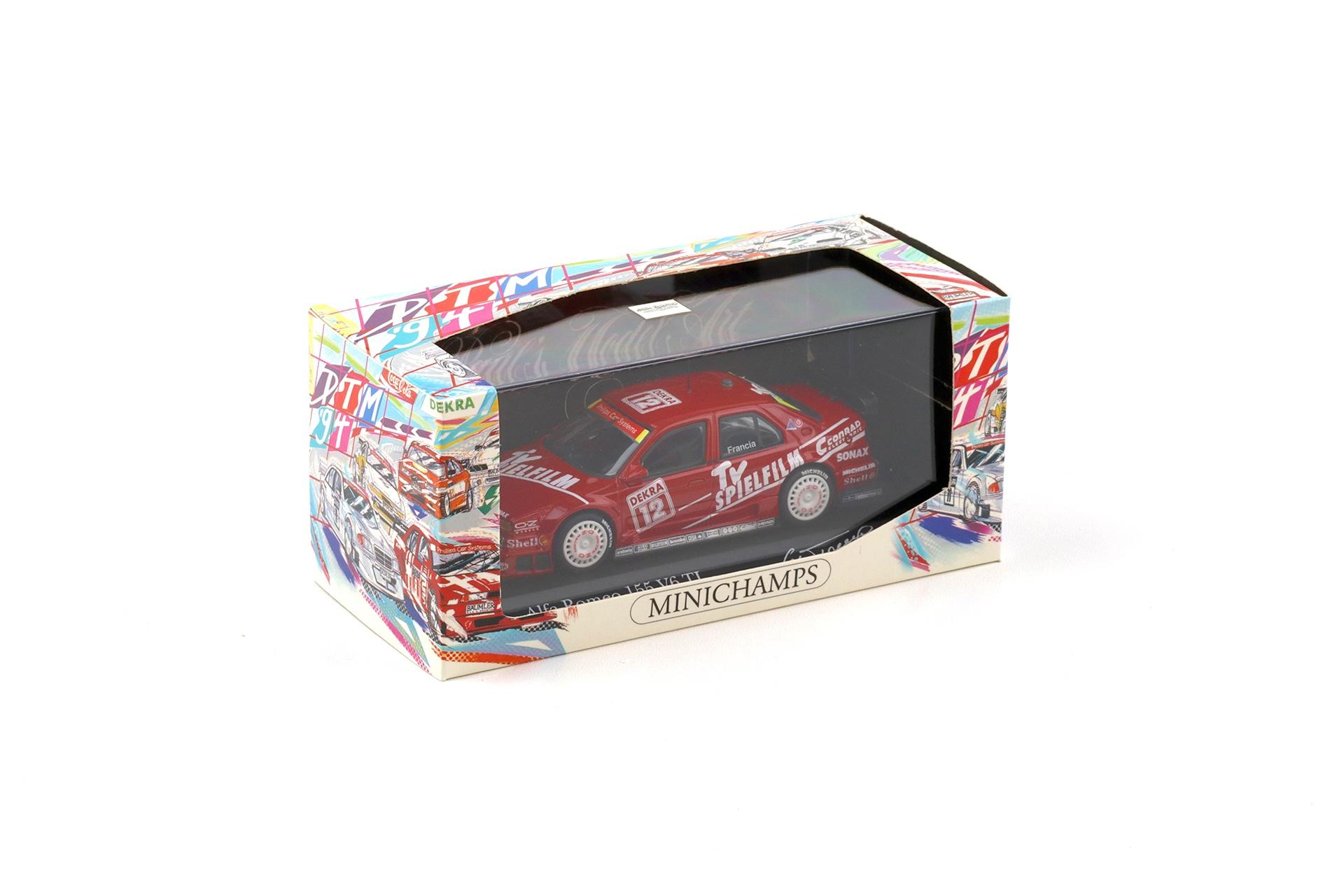 1:43 Minichamps Alfa Romeo 155 V6 TI DTM 1994 Team Schubel #12 G.Francia