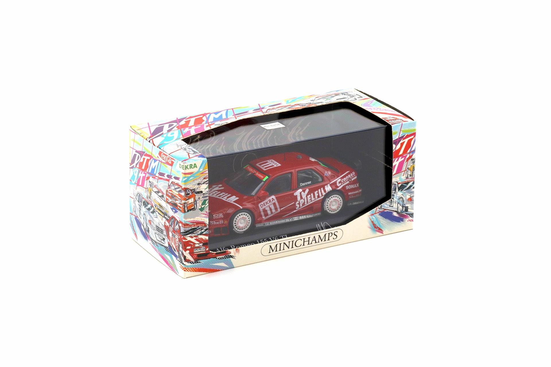 1:43 Minichamps Alfa Romeo 155 V6 TI DTM 1994 Team Schubel C.Danner #11