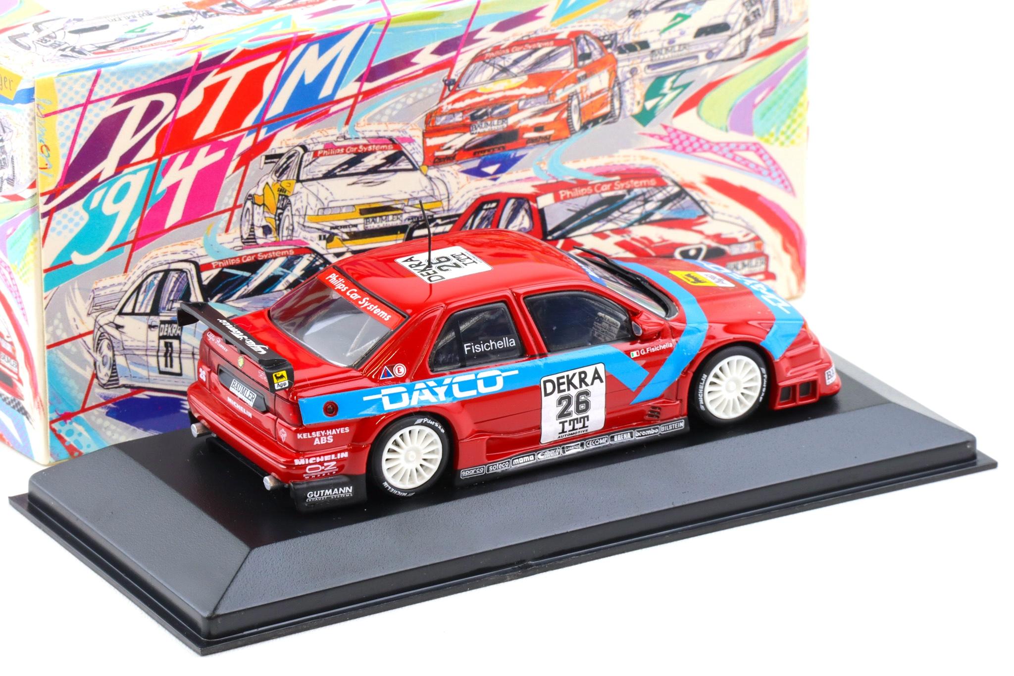 1:43 Minichamps Alfa Romeo 155 V6 TI DTM 1995 Team Alfa Corse 2 G.Fisichella #26