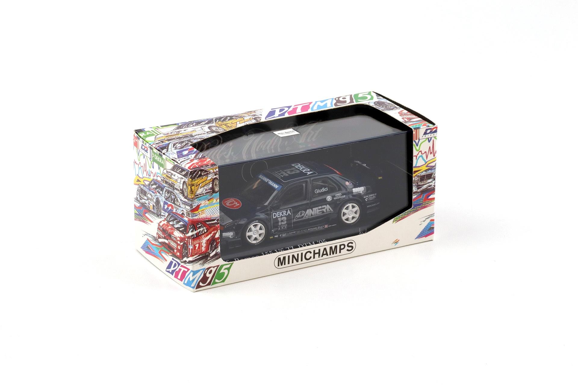 1:43 Minichamps Alfa Romeo 155 V6 TI DTM 1995 G.Giudici #13 Antera