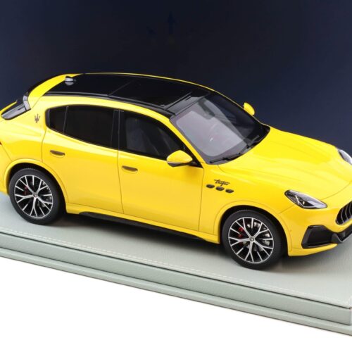 1:18 BBR Maserati Grecale Trofeo 2022 Giallo yellow DEALER VERSION