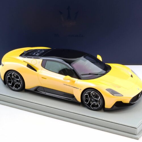 1:18 BBR Maserati MC20 Coupe 2020 Giallo Genio DEALER VERSION