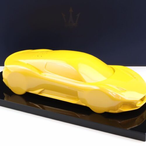 1:18 BBR Silhouette Maserati MC20 Coupe 2020 Giallo Genio DEALER VERSION