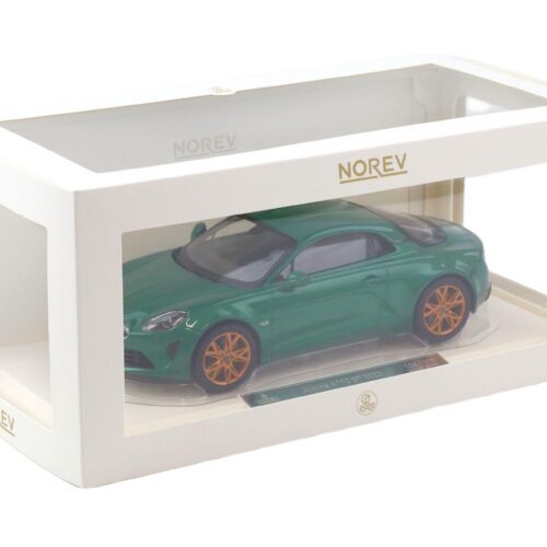 1:18 Norev Alpine A110 GT 2022 Emeraude green metallic - Limited 110 pcs.