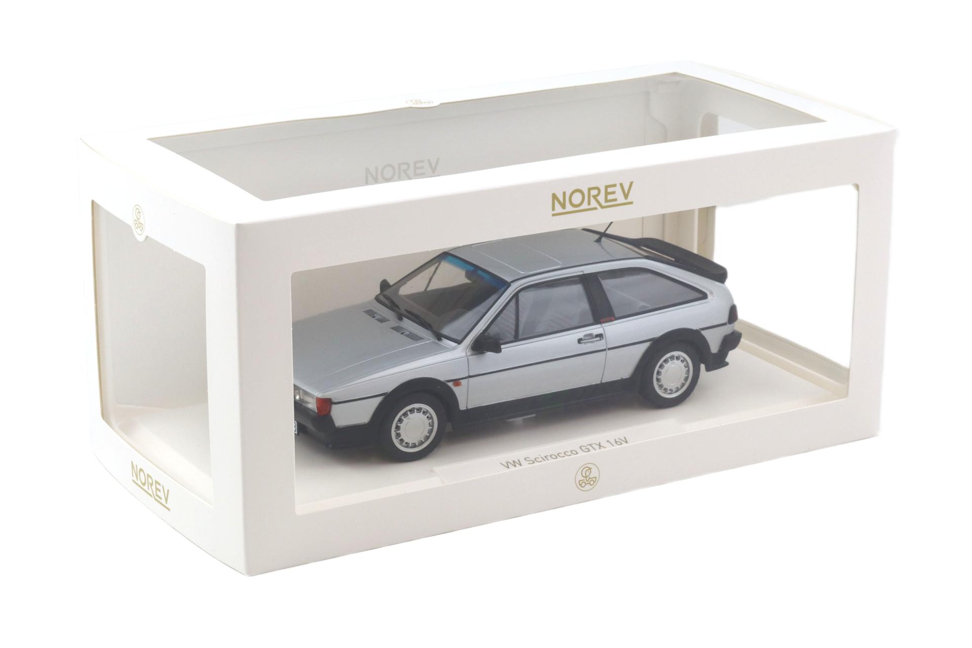 1:18 Norev VW Scirocco 2 GTX 16V 1988 Flash silver