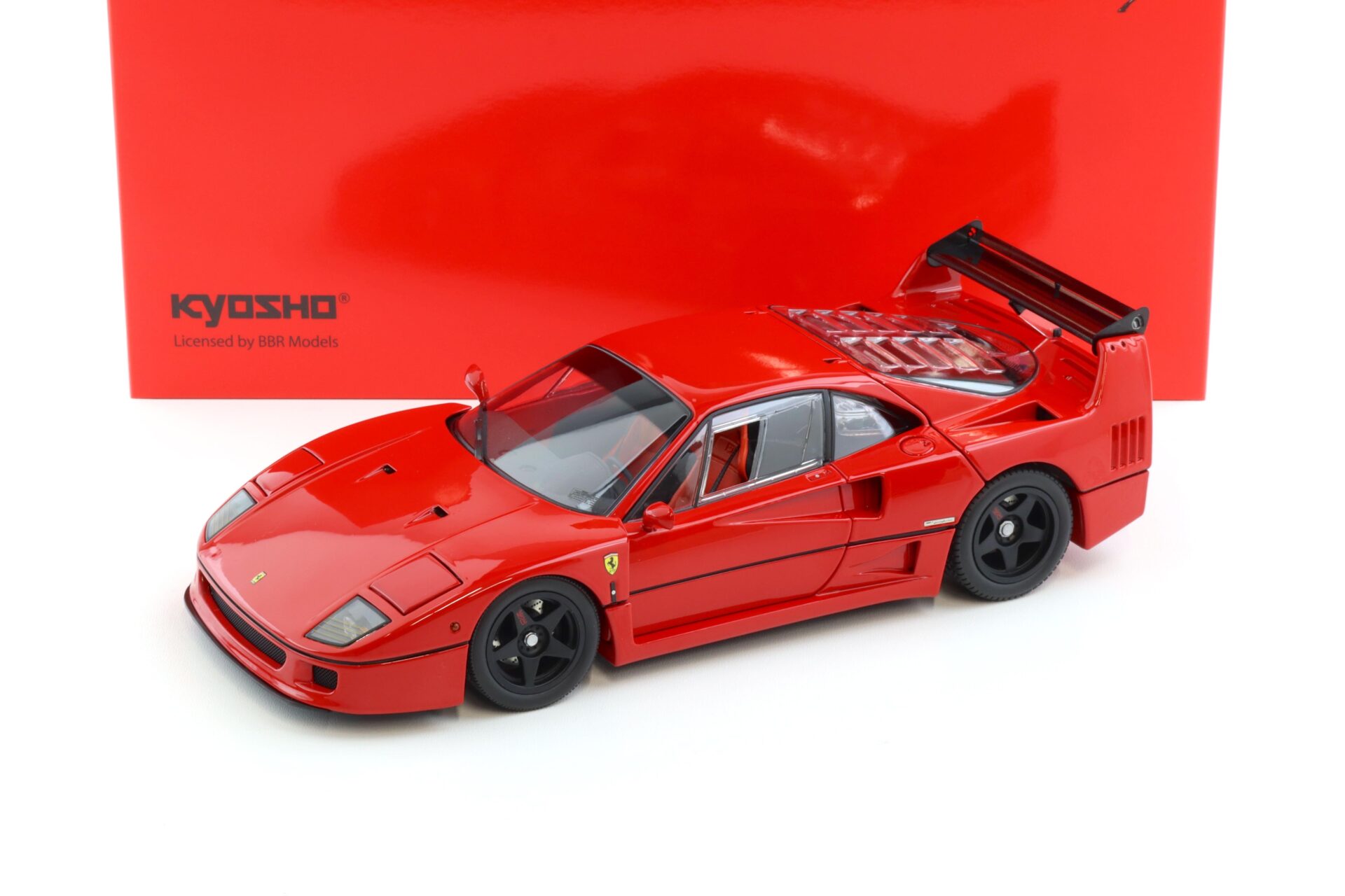 ID 107266 orig.jpg 1:18 Kyosho Ferrari F40 Light Weight LM Wing red KS08416RLM