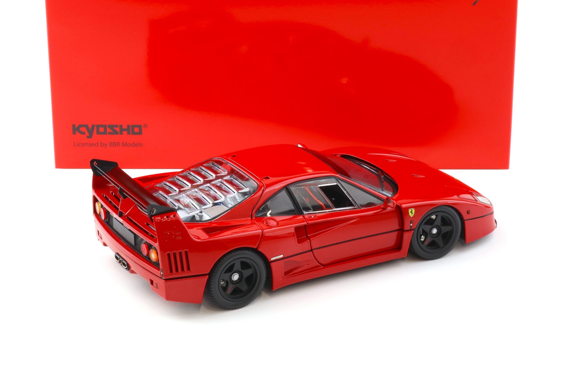 1:18 Kyosho Ferrari F40 Light Weight LM Wing red KS08416RLM