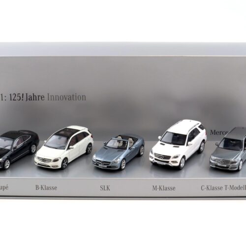 1:43 Schuco Mercedes Presse Set 2011 Jahresbox 5-Car Set DEALER VERSION