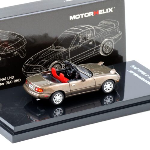 1:64 Motorhelix Mazda MX-5 Miata (NA) LHD brown metallic with top