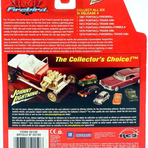 1:64 Johnny Lightning 2001 Pontiac Trans Am black Firebird