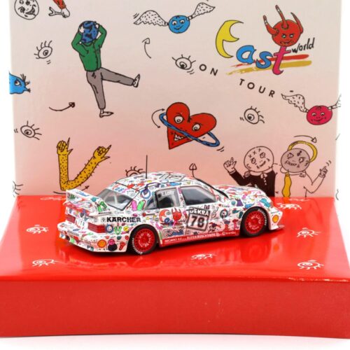 1:43 Minichamps Mercedes 190E 2.5-16 EVO 2 Art Car Andora #78 Special Box