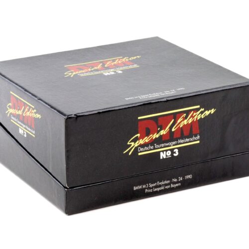 1:43 Minichamps BMW M3 E30 Sport EVO #24 Signal 1990 v.Bayern Special Box
