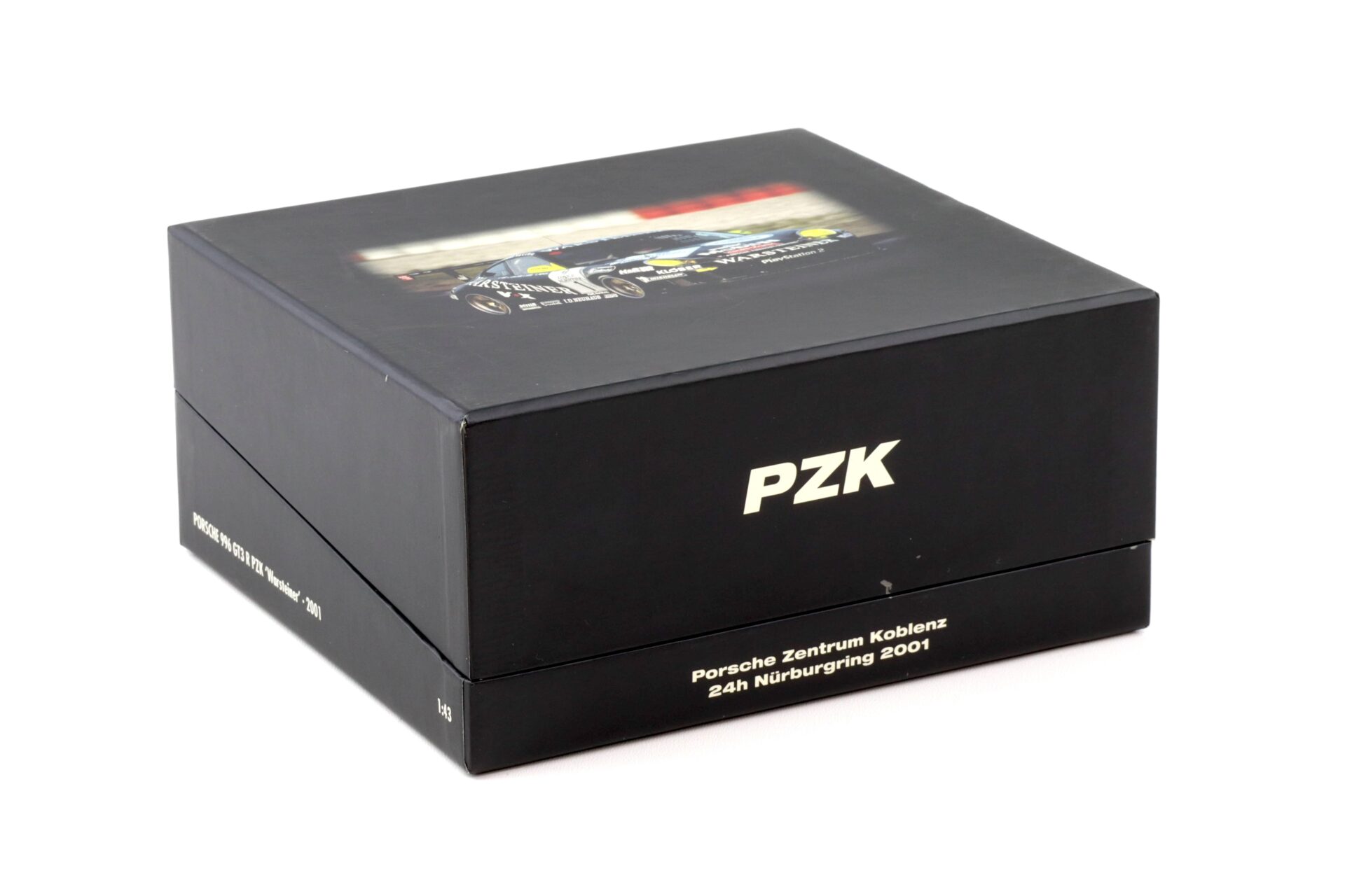 1:43 Minichamps Porsche 911 996 GT3 R PZK Warsteiner 2001 #1 Special Box