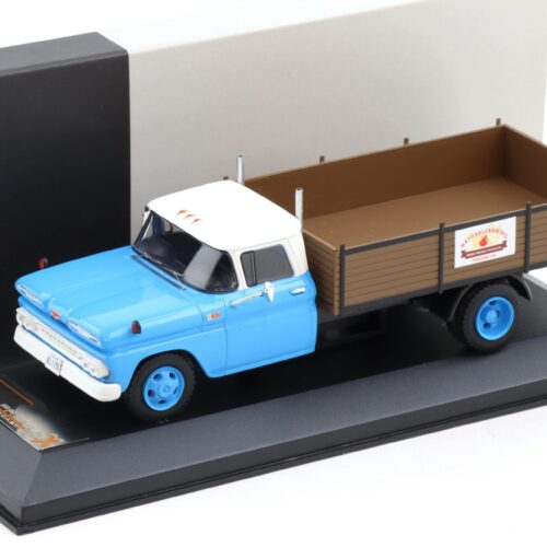 1:43 PremiumX Chevrolet C30 Truck 1961 light blue