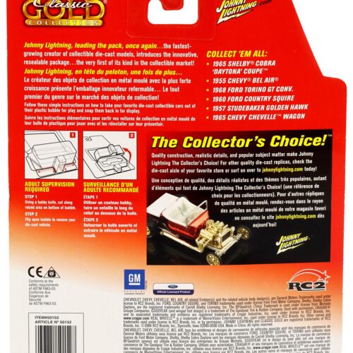 1:64 Johnny Lightning 1960 Ford Country Squire green/ brown Classic Gold Collection