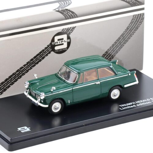 1:43 Triple9 Triumph Herald Saloon 1959 green