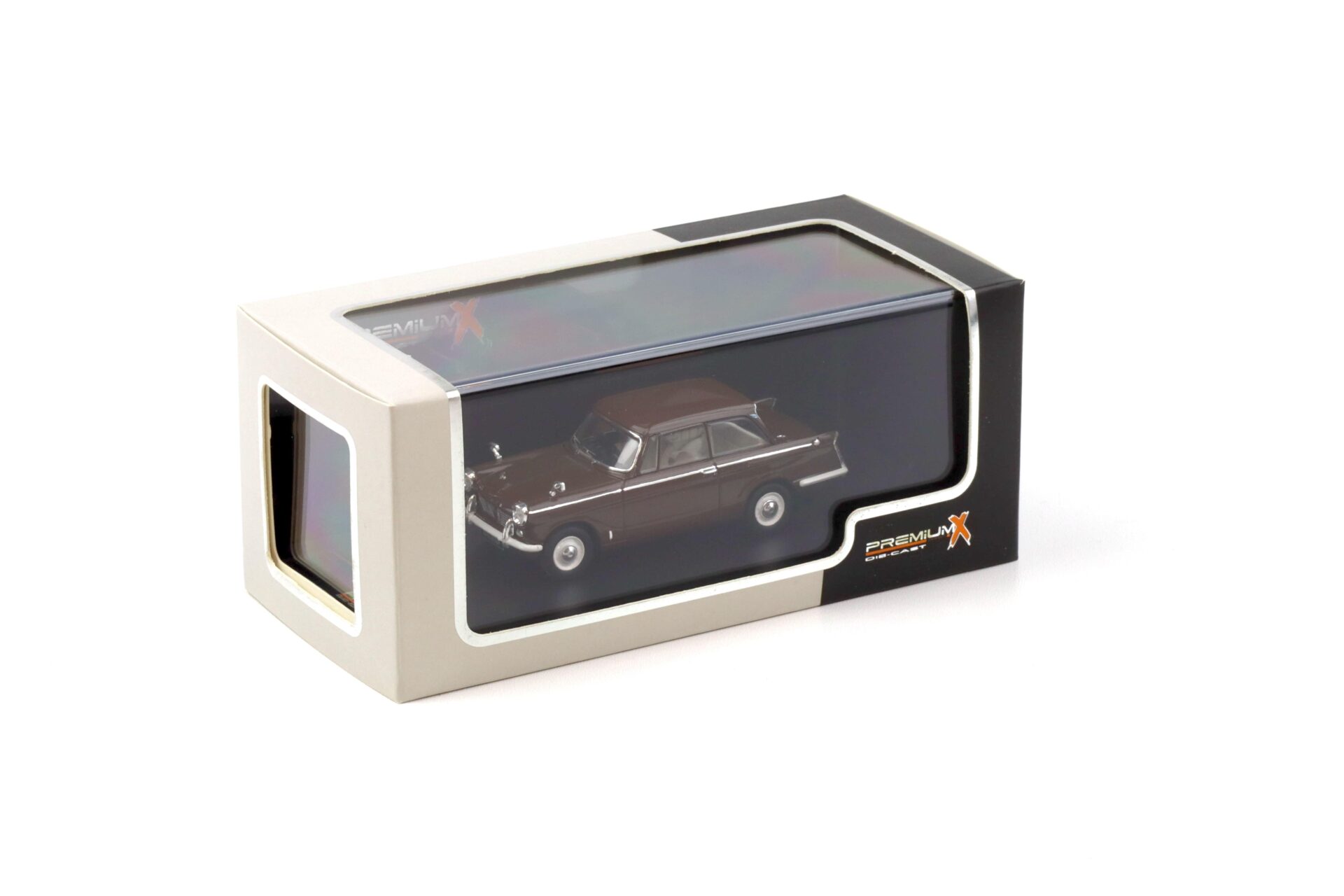 1:43 PremiumX Triumph Herald Saloon 1959 brown