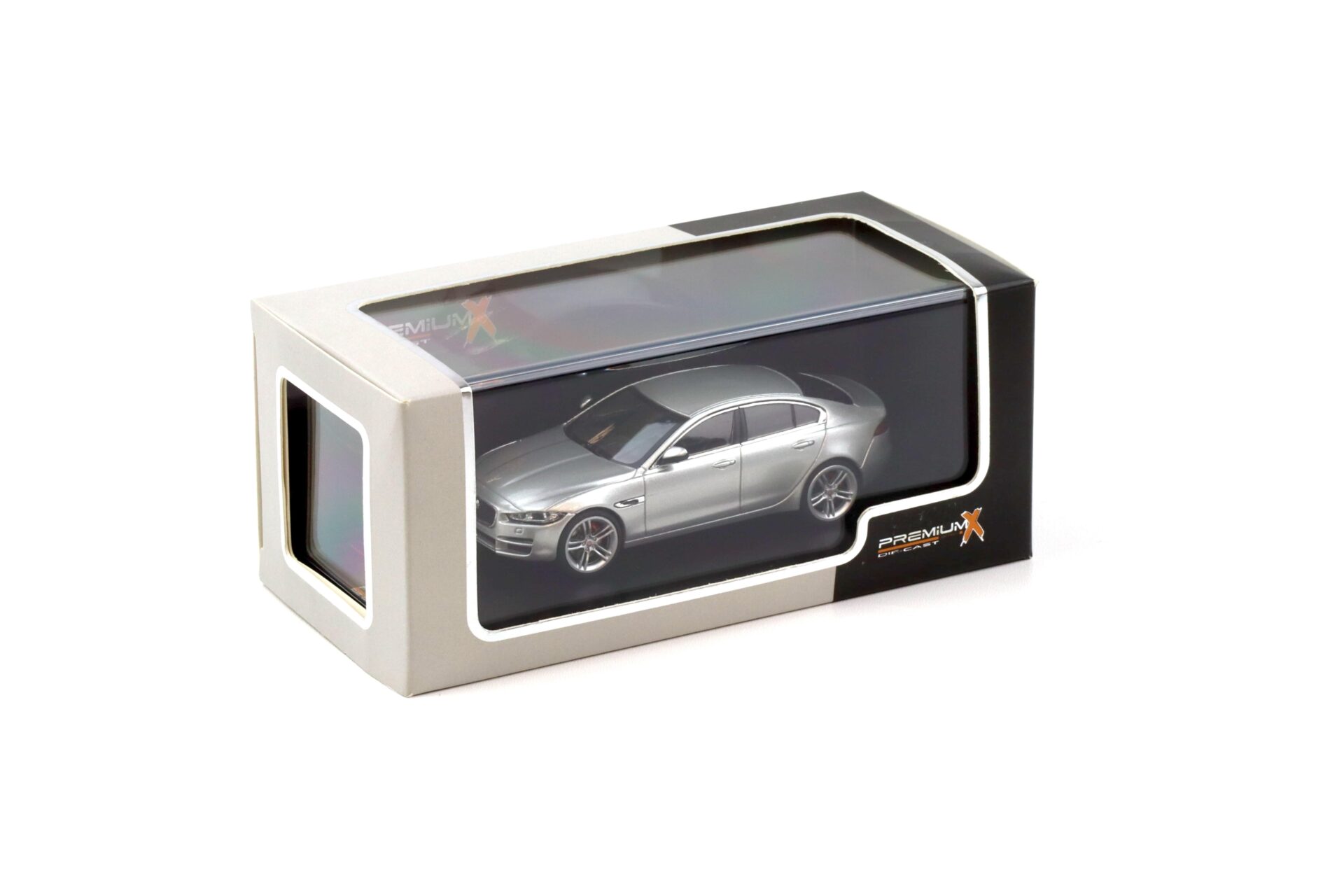 1:43 PremiumX Jaguar XE Limousine 2015 silver