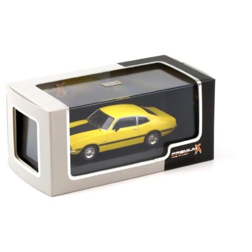 1:43 PremiumX Ford Maverick GT Coupe 1974 yellow