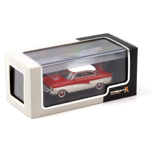 1:43 PremiumX Ford Taunus 17M red/ white 1957