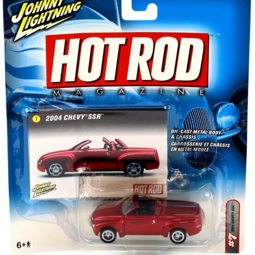 1:64 Johnny Lightning 2004 Chevy SSR Red Hot Rod